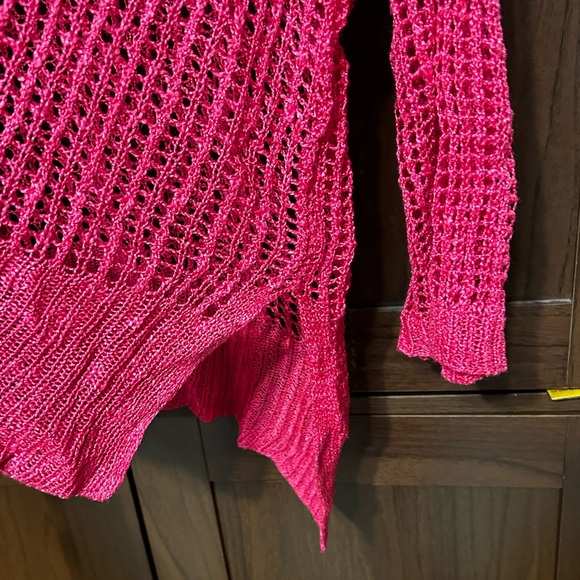 💕 Charlie B fishnet crochet sweater - Picture 2 of 8